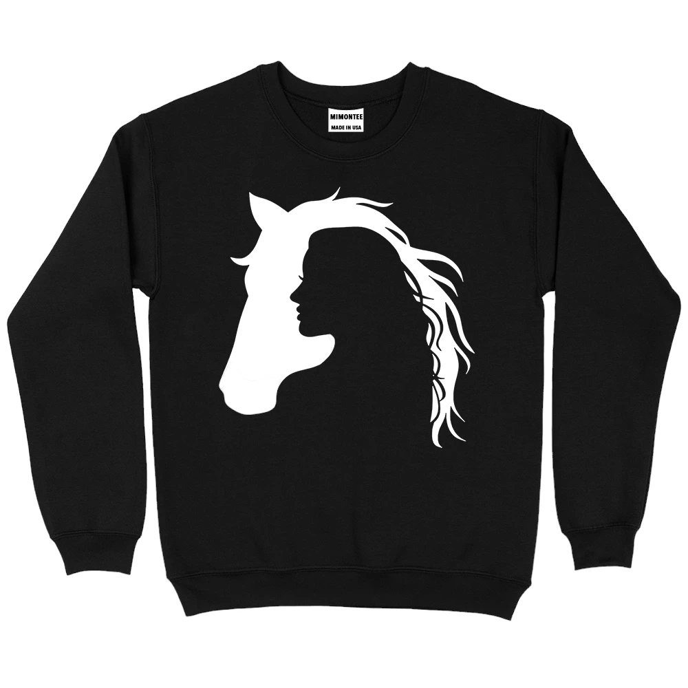 Horse Girl SweatShirt - Black
