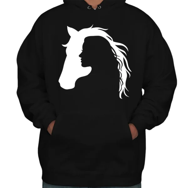 Horse Girl Hoodie - Black