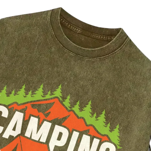 Camping Makes Everything Better Washed Tshirts Gift For Fan