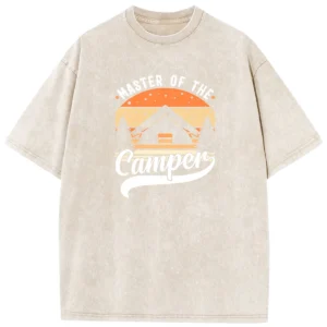 Master Of The Camper Washed Tshirts Gift For Fan