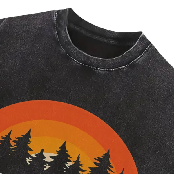 Husband And Wife Camping Partners For Life Washed Tshirts Gift For Fan