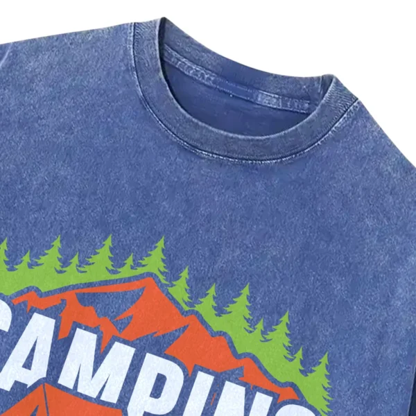 Camping Makes Everything Better Washed Tshirts Gift For Fan