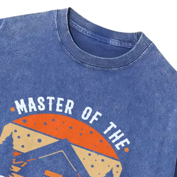 Master Of The Camper Washed Tshirts Gift For Fan