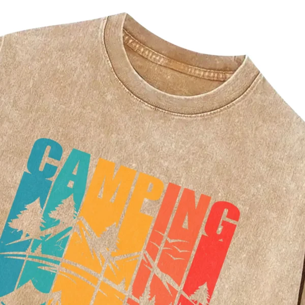 Camping Where Every Camper Washed Tshirts Gift For Fan