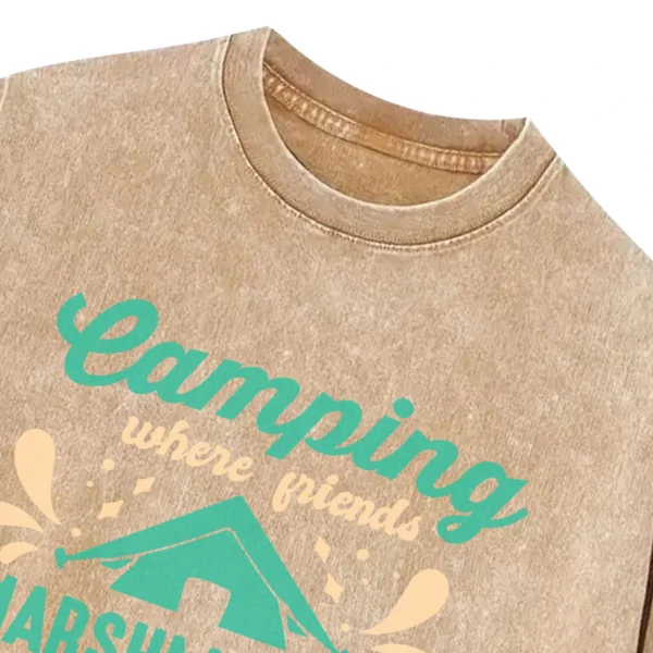 Camping Where Friends Washed Tshirts Gift For Fan