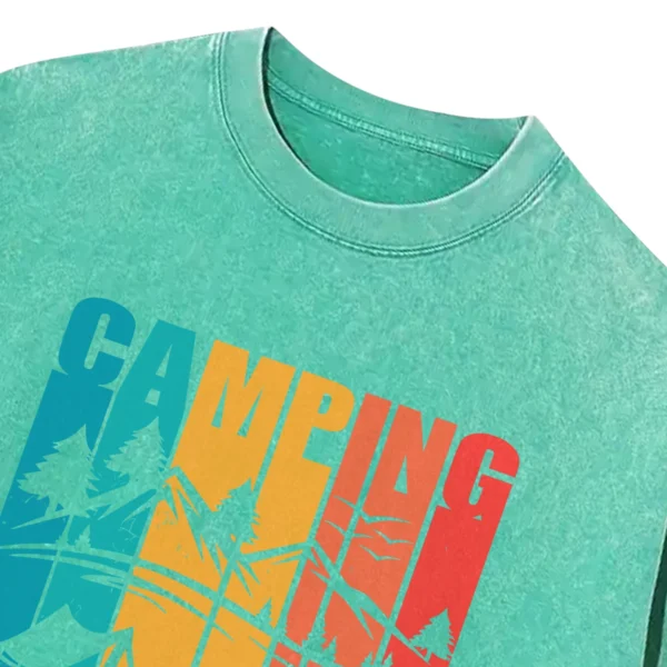 Camping Where Every Camper Washed Tshirts Gift For Fan