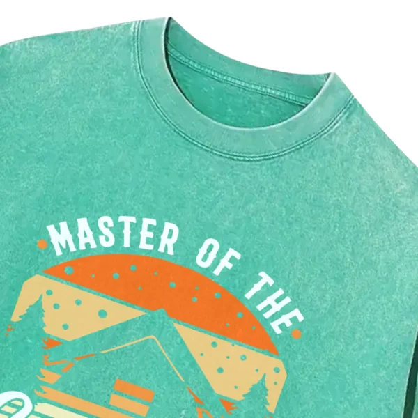 Master Of The Camper Washed Tshirts Gift For Fan