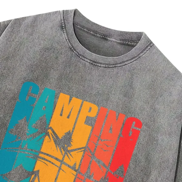 Camping Where Every Camper Washed Tshirts Gift For Fan