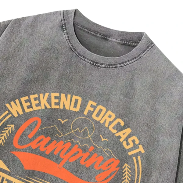Weekend Forcast With A Chance Of Drinking Washed Tshirts Gift For Fan