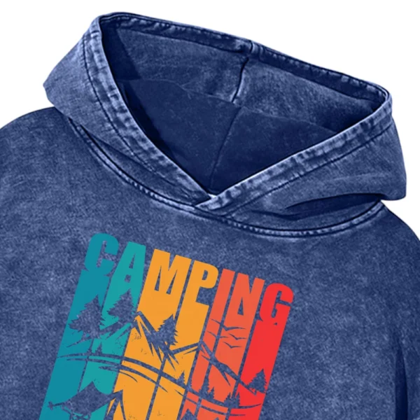 Camping Where Every Camper Washed Pullover Hoodie Gift For Fan
