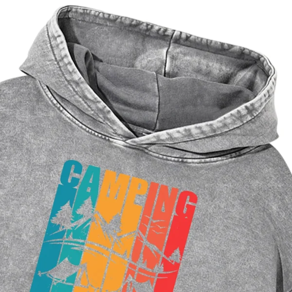 Camping Where Every Camper Washed Pullover Hoodie Gift For Fan