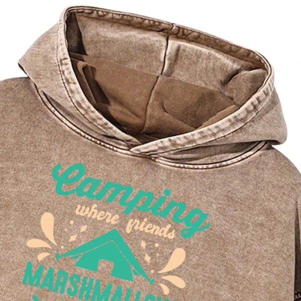 Camping Where Friends Washed Pullover Hoodie Gift For Fan