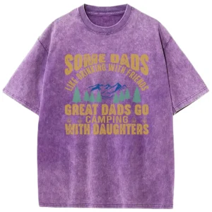 Some Dads Like Drinking With Friends Washed Tshirts Gift For Fan