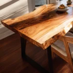Artisan Handcrafted Live-Edge Dining Table
