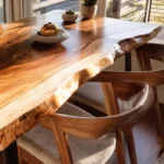 Artisan Handcrafted Live-Edge Dining Table