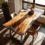 Handcrafted Live-Edge Dining Table