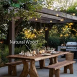 Artisan Handcrafted Monkey Pod Live-Edge Dining Table – Solid Kiln-Dried Hardwood