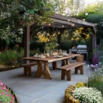 Artisan Handcrafted Monkey Pod Live-Edge Dining Table – Solid Kiln-Dried Hardwood