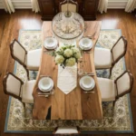 Artisanal European Walnut Live-Edge Dining Table