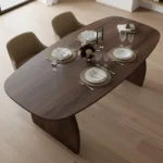 Handcrafted Solid Walnut Dining Masterpiece